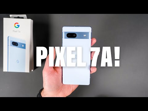 GOOGLE PIXEL 7a Unboxing and Tour!