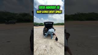 Tata Harrier EV 502-Litres Boot Space