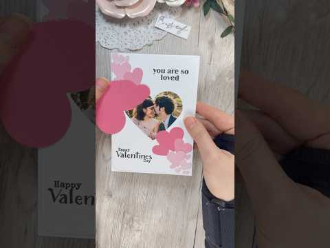💗 Süße Valentinstags Idee 💗 #bastelideen #diy #kartenbasteln