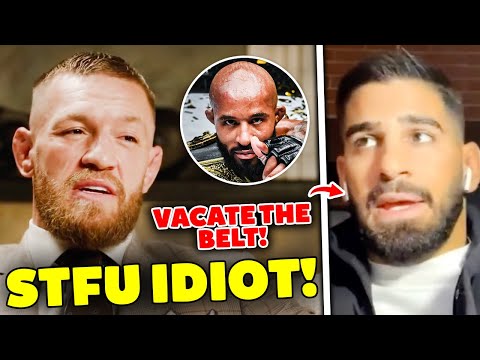 Conor McGregor GOES OFF on Demetrious Johnson, Ilia Topuria to VACATE his belt and fight Oliveira