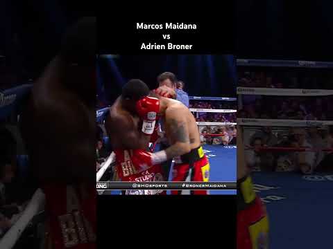 Marcos Maidana vs Adrien Broner #boxing
