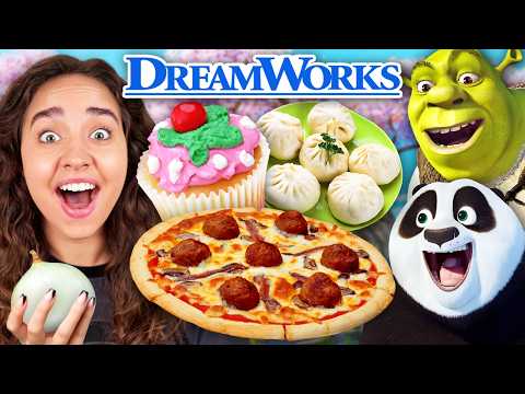 We Eat The BEST And WORST Foods From DreamWorks Movies! | Prize Vs. Punishment Roulette