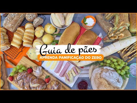 Guia de pães - aprenda panificação do zero!