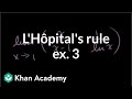 Understanding Limits and L'Hopital's Rule
