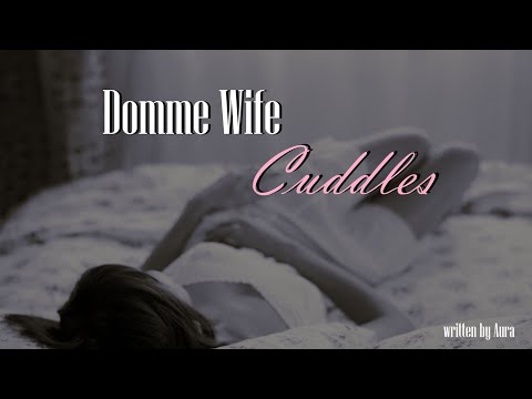 Domme Wife Cuddles You After a Long Day ASMR Roleplay -- (Female x Female) (F4F) (Binaural)