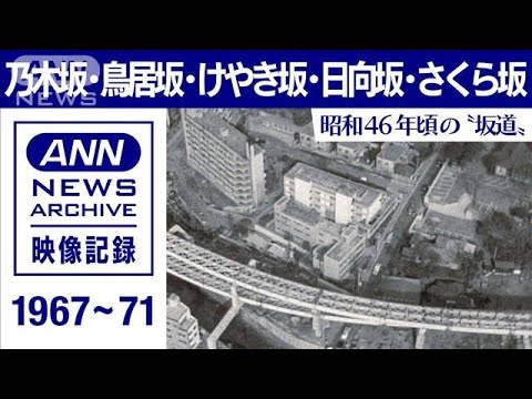 東京ヘリ撮50年　昭和46年頃の“坂道”(2021年12月17日)