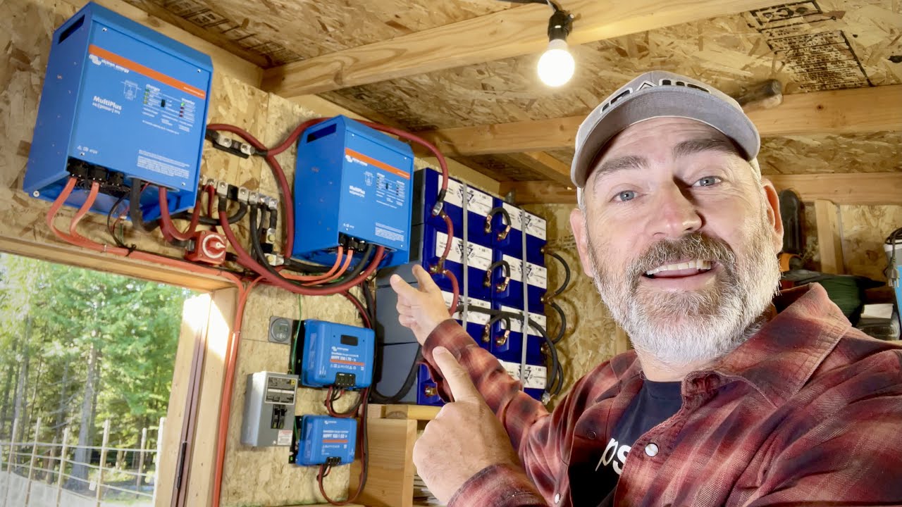 DIY Off Grid Solar Power System for Home – AMAZING POWER!