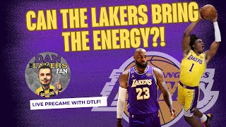 LAKERS VS MAVS PREGAME LIVE!!