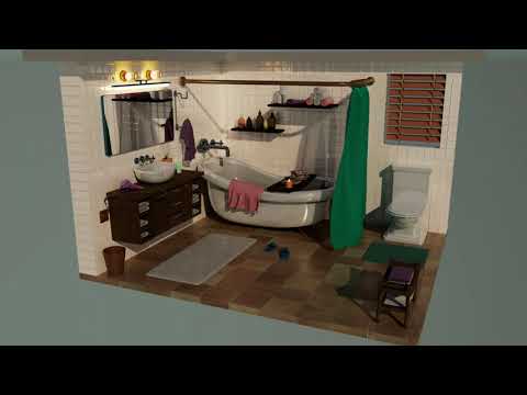 Interior Bathroom Turntable Cover Image