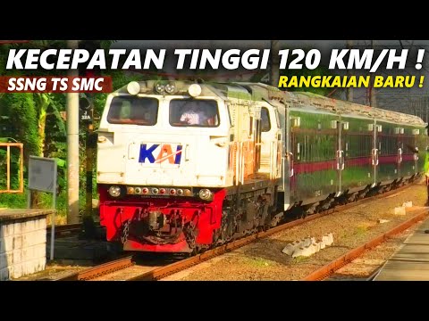 LOKOMOTIF INI NARIK KERETA RANGKAIAN BARU NGEBUT !! Top Kereta Api Super Ngebut Edisi Juni 2025