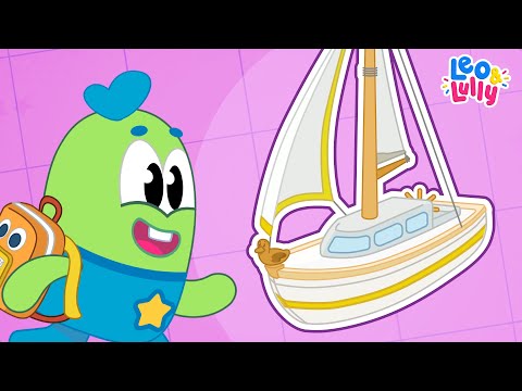 O BARCO A VELA! | CONHECER OS TRANSPORTES | VÍDEO INFANTIL | OPERAÇÃO TRANSPORTE #3 | TRANSPORTE MAR