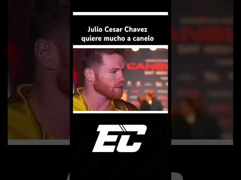 Canelo Álvarez y julio César Chávez