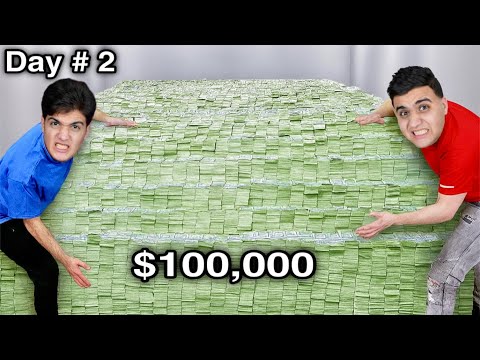 تحدي اخر شخص يشيل ايده من علي الـ100,000$ يحتفظ بها 🤑