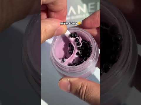 Adding Boba balls into our Bubble Tea Lip Sleeping Mask... Anyone want some? 😂