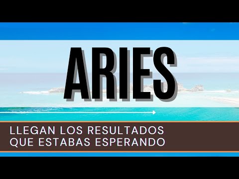 Aries Hoy ♈ | LLEGAN LOS RESULTADOS que estabas esperando |