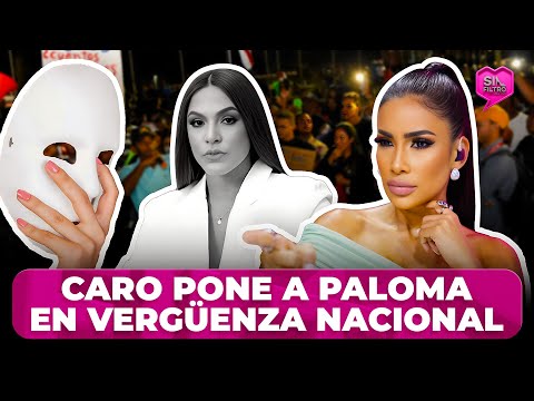CARO BRITO DESENMASCARA A PALOMA ALMONTE Y LA PONE EN VERGÜENZA NACIONAL