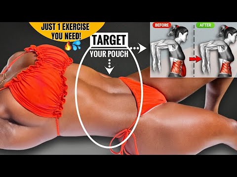 2-Week LOWER ABS & FLAT STOMACH At Home~This One Floor Exercise Will Shrink Your Lower Belly Pouch