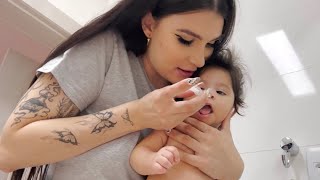 VLOG 24H DA ROTINA COM A BEBÊ 👶🏻
