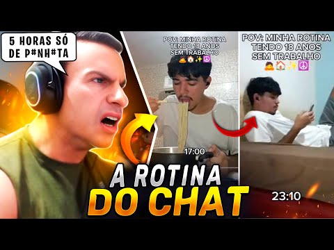 SUPER XANDÃO REAGINDO à ROTINA do CHAT da LIVE e ESTOMPANDO KKKKKKKKKK