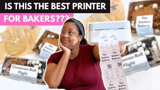 The Best Thermal Printer for Home Bakers? 🤔 Munbyn Thermal Printer Review