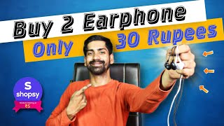 Deal of the day | 2 Earphone just 30 Rupees