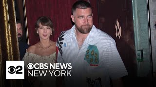 YouTube video thumbnail: Taylor Swift and Travis Kelce Donate Millions to New York Charities