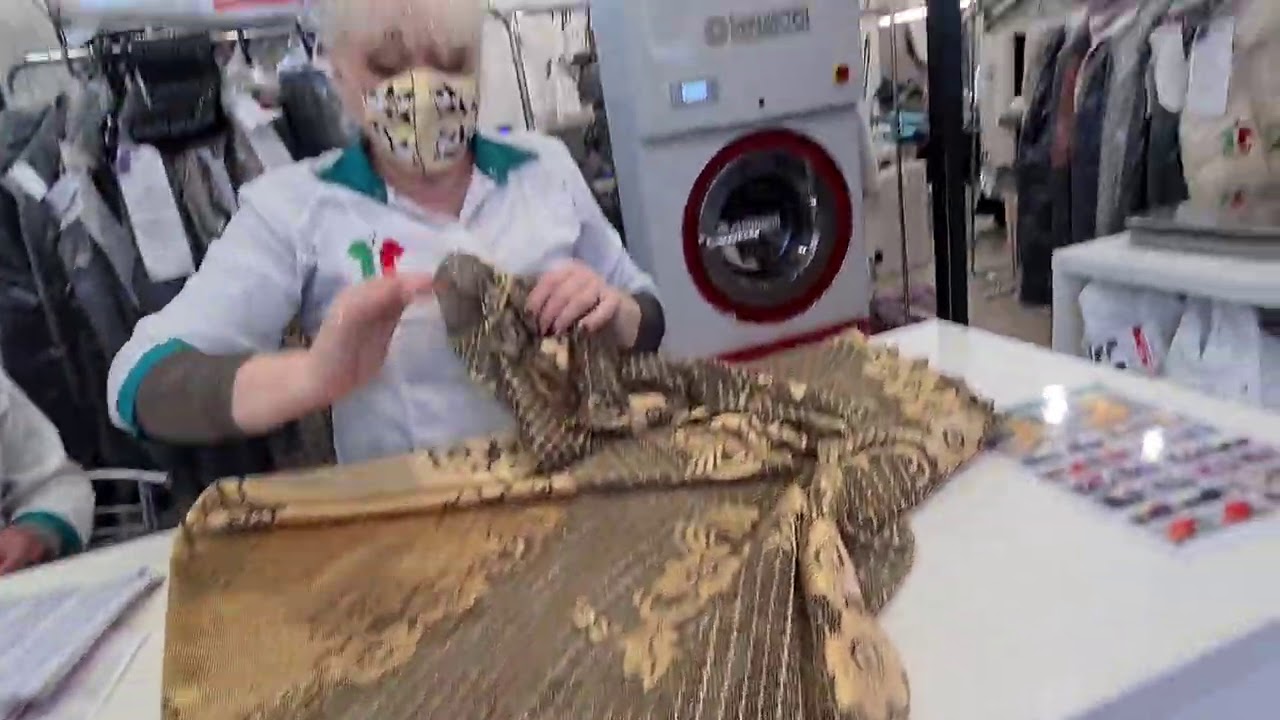 Скатерти после Итальянской химчистки