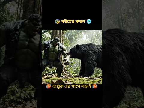 āĻŦāĻāϝāĻŧā§āϰ āĻŽā§āĻāĻž āĻāĻŽā§āĻŦāϞ āĻĻā§āĻāϝāĻŧāĻžāϰ đđ āĻāύā§āϝ āĻāĻžāϞā§āϞā§āĻā§āϰ āϏāĻžāĻĨā§ āϞāĻĄāĻŧāĻžāĻ đ° Bengali Hulk funny video #funny #shorts