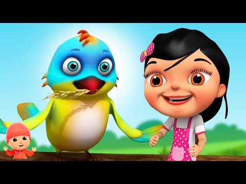 चू चू करती चिड़िया आई, Chu Chu Karti Chidiya Aayi #shorts #cartoon #hindirhymes #viral #trending