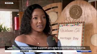 Psychosocial support providers experiencing trauma