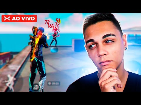 💙 FREITAS AO VIVO 💙 TO COM A MELHOR MIRA HOJE?! 💙 FREE FIRE MOBILE 💙 LIVE ON! 💙
