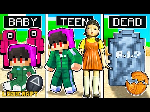 BIRTH to SQUID GAME: Season 2 | Minecraft