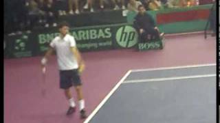 Grigor Dimitrov`s(Davis cup)match + celebration