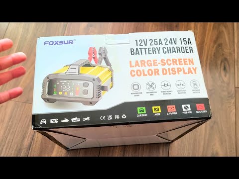 Обзор и тест FOXSUR FPT-250 - умное зарядное устройство для любых аккумуляторов!