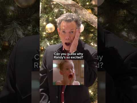 Can you guess why Randy's so excited? 🤔 #RandyTravis #HomeAlone #Christmas #Holidays #Thanksgiving