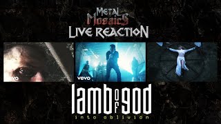Metal Mosaics LIIIIVVVEEE Reaction: LAMB OF GOD