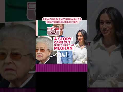 #Prince Harry & Meghan Markle’s Disappointing Jubilee Trip! | Perez Hilton