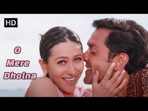 O Mere Dholna | Aashiq (2001) | Bobby Deol | Karisma Kapoor | Anuradha Paudwal Romantic Song