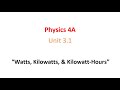 Understanding Power and Energy Concepts