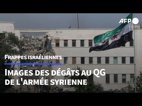 Le QG de l'armée syrienne endommagé par des frappes israéliennes | AFP Images