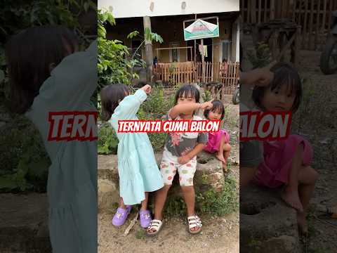 ternyata cuma balon