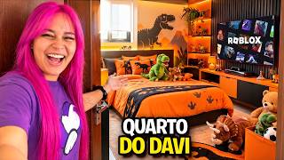 TOUR COMPLETO PELO QUARTO DO DAVI *a reforma ficou pronta