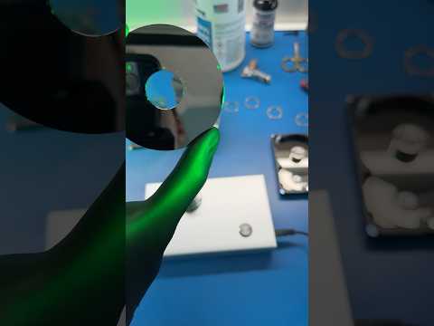 Hard Drive Platter Extraction... #technology