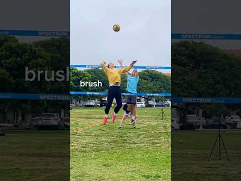 The ultimate volleyball skill #comedy #funny #volleyball #haikyuu #game #set #grass #skill