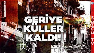 Çanakkale'de Alevler Hayatları Küle Çevirdi! Sözcü Tv Yangın Noktasında! Ailelerden İktidara Çağrı!