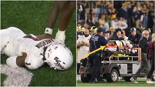 💔 Bryce Anderson injured! Texas A&M S Bryce Anderson carted off field after Scary injury