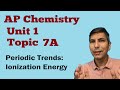 Exploring Ionization Energy and Periodic Trends