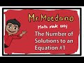 Understanding Solutions in Equations
