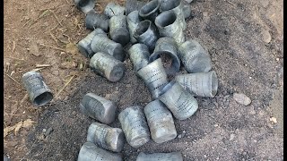 Primitive pottery – Bushcraft – DIY – Clay vessel - Fire