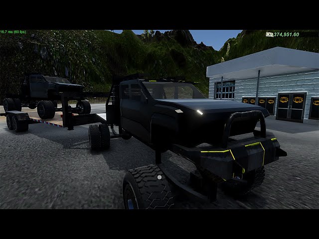 Game I am developing. Not showing everything but a few things you can do  And off road truck modeled